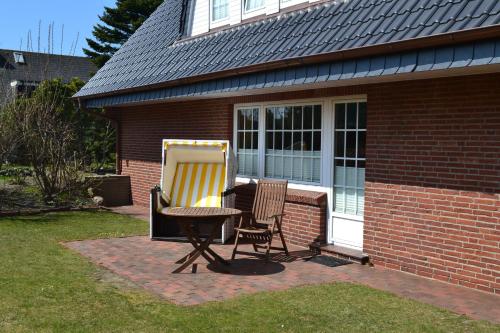 Balcony/terrace, Priel-Hus in List (Sylt) Balcony/terrace, Priel-Hus in List (Sylt)