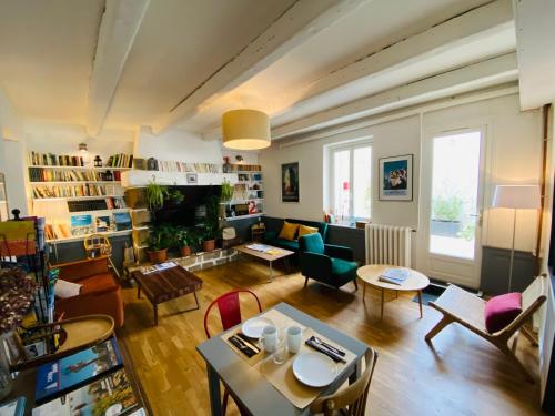 טרקלין, Hotel Saint-Michel in Dinard טרקלין, Hotel Saint-Michel in Dinard