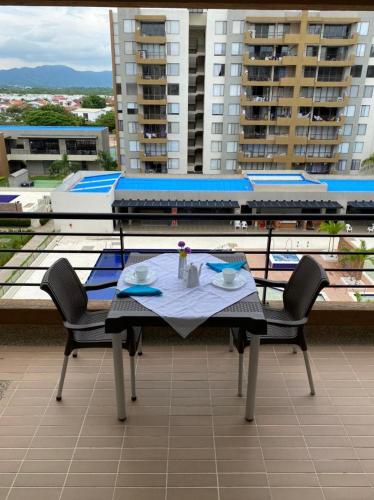 Balcony/terrace, Apartamento en Ricaurte in Ricaurte Balcony/terrace, Apartamento en Ricaurte in Ricaurte