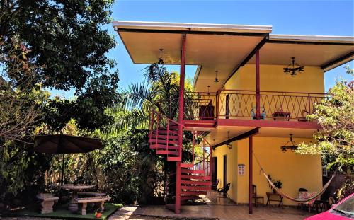 balkong/terrass, Hostal Dona Maria in Pedasi balkong/terrass, Hostal Dona Maria in Pedasi