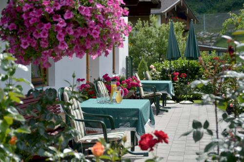 Erkély/terasz, Haus Traudl in Hollenzen Erkély/terasz, Haus Traudl in Hollenzen