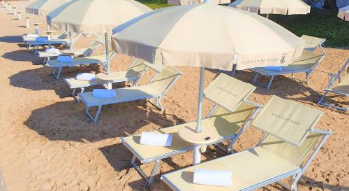 plaža, Hotel Lo Scoglio in Porto Cesareo plaža, Hotel Lo Scoglio in Porto Cesareo