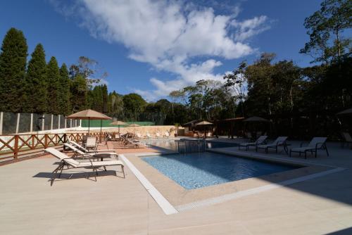 Swimming pool, Vista Azul Apart Hotel - Vista Pinheiros in Domingos Martins Swimming pool, Vista Azul Apart Hotel - Vista Pinheiros in Domingos Martins