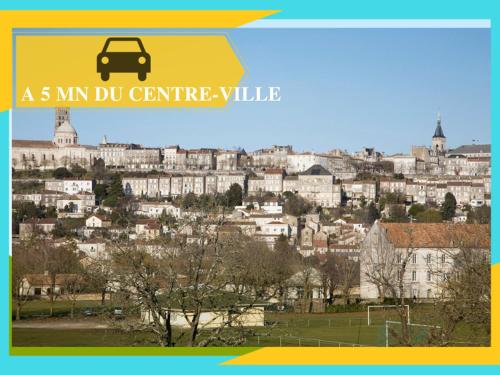 Appartement T2- Indus' appart'/ WIFI / PARKING in Angouleme Appartement T2- Indus' appart'/ WIFI / PARKING in Angouleme