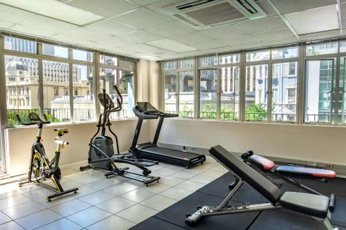 Fitness center, 106 On Adderley Accommodation in Cape Town City Center Fitness center, 106 On Adderley Accommodation in Cape Town City Center