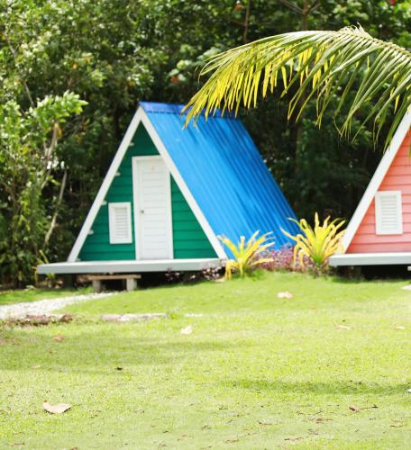Exterior view, Camp Soteria Resort in San Agustin (Surigao del Sur) Exterior view, Camp Soteria Resort in San Agustin (Surigao del Sur)