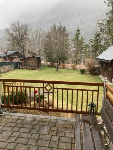 Erkély/terasz, Ferienhaus Akogelblick in Gams Bei Hieflau Erkély/terasz, Ferienhaus Akogelblick in Gams Bei Hieflau