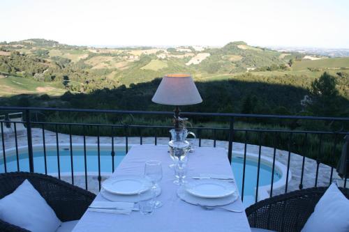 Balcony/terrace, Cornio Delle Fronde in Montefelcino Balcony/terrace, Cornio Delle Fronde in Montefelcino