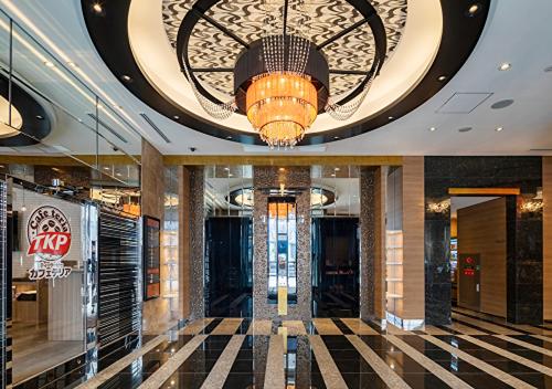 Lobby, APA Hotel Hakatahigashihie-Ekimae in Fukuoka Lobby, APA Hotel Hakatahigashihie-Ekimae in Fukuoka