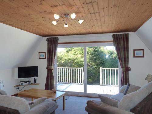 Balcony/terrace, Aultbea Lodges in Aultbea Balcony/terrace, Aultbea Lodges in Aultbea