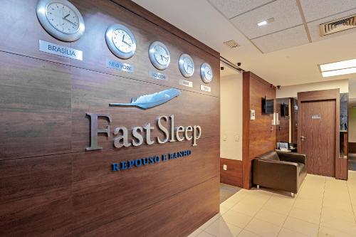 Lobby, FAST SLEEP Guarulhos by Slaviero Hoteis in Guarulhos Lobby, FAST SLEEP Guarulhos by Slaviero Hoteis in Guarulhos