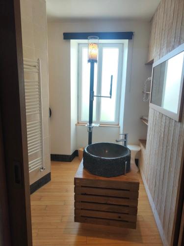 Fürdőszoba, L'auberge De Thenay in Saint-Gaultier Fürdőszoba, L'auberge De Thenay in Saint-Gaultier