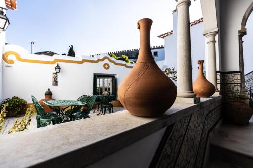 Kilátás, Casa de S. Thiago do Castelo in Óbidos Kilátás, Casa de S. Thiago do Castelo in Óbidos