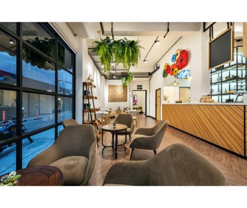 Lobby, Siam Subway Hostel and Cafe near Sampeng market Lobby, Siam Subway Hostel and Cafe near Sampeng market