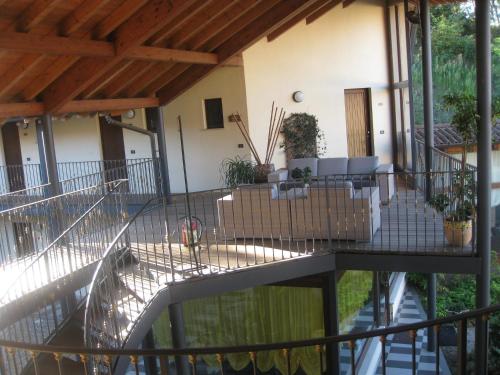 Balcony/terrace, Albergo Giardino in Sannazzaro Deʼ Burgondi Balcony/terrace, Albergo Giardino in Sannazzaro Deʼ Burgondi