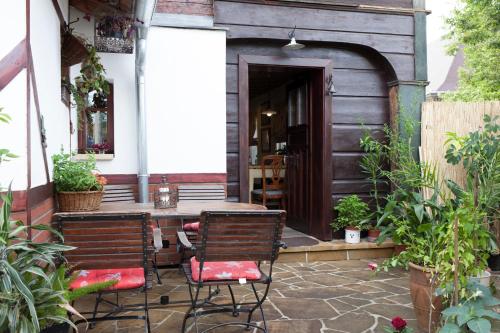 Erkély/terasz, Penzion Nostalgie 1876 in Chribska Erkély/terasz, Penzion Nostalgie 1876 in Chribska