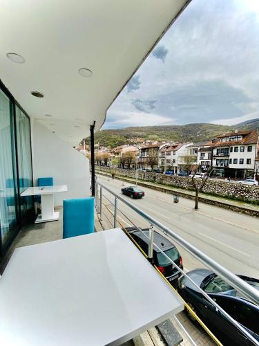 Balkon/terasa, Hotel Perla in Prizren Balkon/terasa, Hotel Perla in Prizren