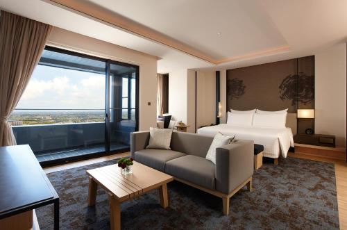 Exterior view, Mu Jiao Xi Hotel near Tangweigou Jiaosi Hot Spring Park Exterior view, Mu Jiao Xi Hotel near Tangweigou Jiaosi Hot Spring Park