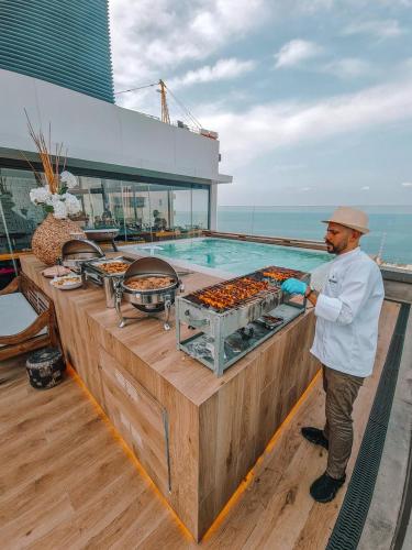 Toit ja joogid, Three O Nine Hotel in Beirut Toit ja joogid, Three O Nine Hotel in Beirut