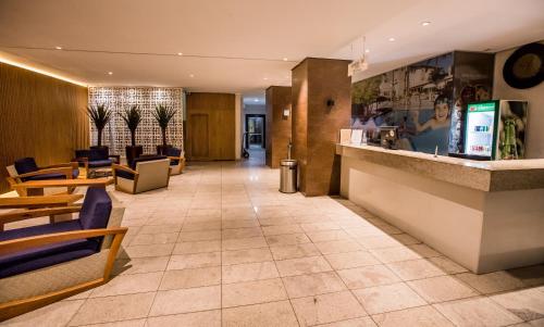 Lobby, Hotel Morada do Sol in Vila Olegario Lobby, Hotel Morada do Sol in Vila Olegario