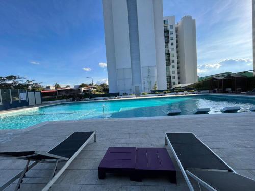 Swimming pool, Bambu-Rivera Club Residences in Hospital Swimming pool, Bambu-Rivera Club Residences in Hospital