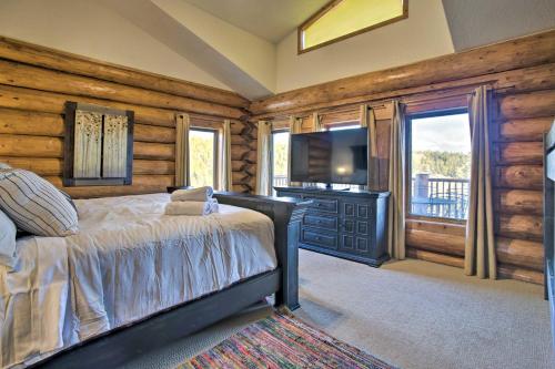 Luxury Log Black Hawk Retreat with Private Hot Tub! in Central City (CO) Luxury Log Black Hawk Retreat with Private Hot Tub! in Central City (CO)