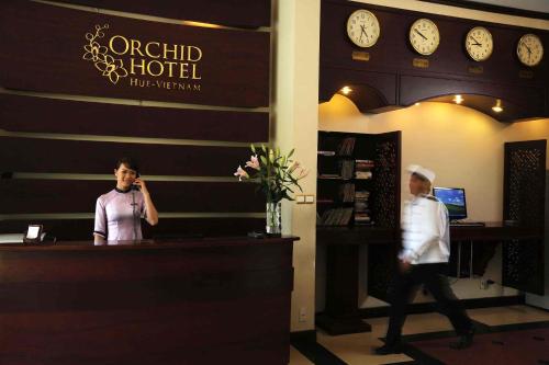 ロビー, オーキッド ホテル フエ (Orchid Hotel Hue) in フエ ロビー, オーキッド ホテル フエ (Orchid Hotel Hue) in フエ
