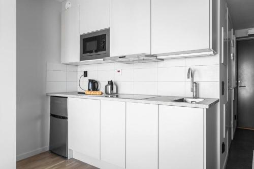 주방, SK67 Fully equipped Studio close to nature in 리딘고 주방, SK67 Fully equipped Studio close to nature in 리딘고