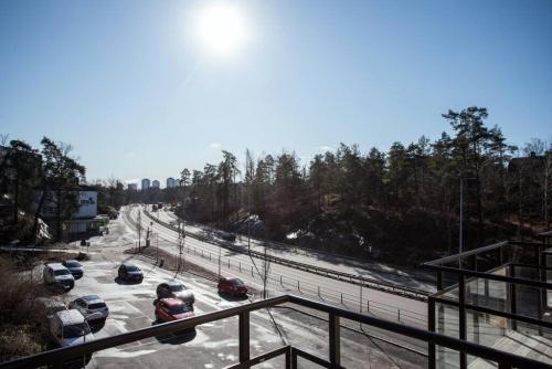 발코니/테라스, SK67 Fully equipped Studio close to nature in 리딘고 발코니/테라스, SK67 Fully equipped Studio close to nature in 리딘고