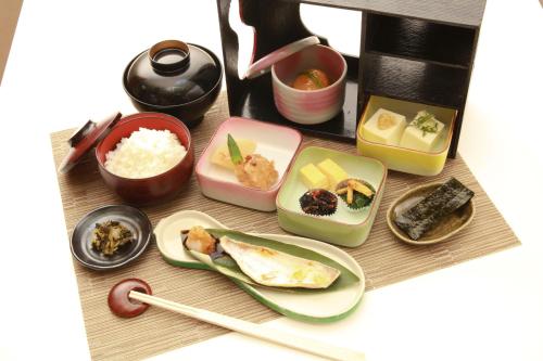 Food and beverages, Hotel Sasarindou in Gion Food and beverages, Hotel Sasarindou in Gion