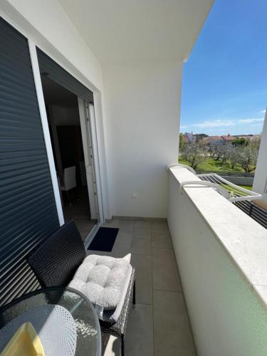Terraza/balcón, Apartment Sunrise with private parking in Pula Terraza/balcón, Apartment Sunrise with private parking in Pula