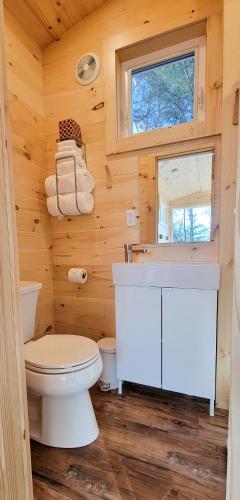 Ванная комната, Trailside Stays in Рамни Ванная комната, Trailside Stays in Рамни