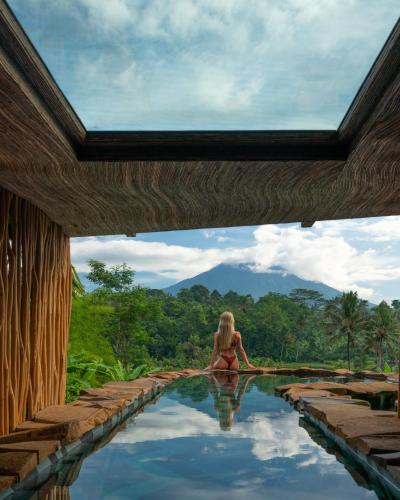 Swimming pool, Veluvana Bali in Sidemen Swimming pool, Veluvana Bali in Sidemen