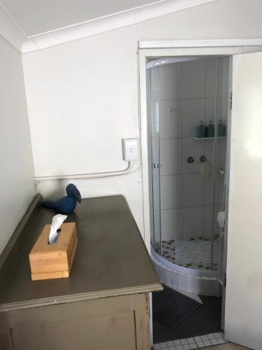 Bathroom, Whispering Sands - Remote Beach Cottage in Seafield Bathroom, Whispering Sands - Remote Beach Cottage in Seafield