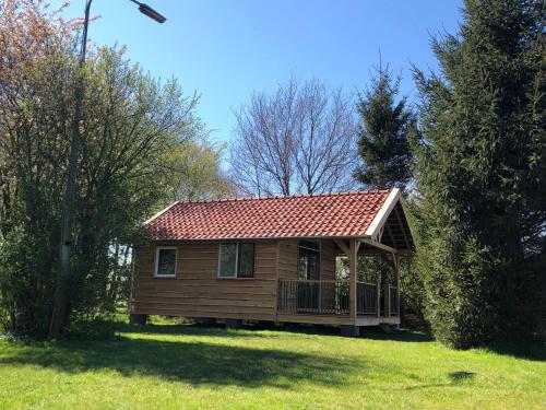 Widok z zewnątrz, Trekkershut - 4 personen in Beilen Widok z zewnątrz, Trekkershut - 4 personen in Beilen