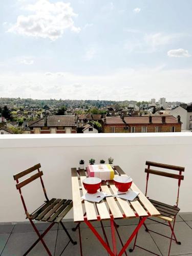 Balcony/terrace, Neoresid Paris-Gagny in Gagny Balcony/terrace, Neoresid Paris-Gagny in Gagny