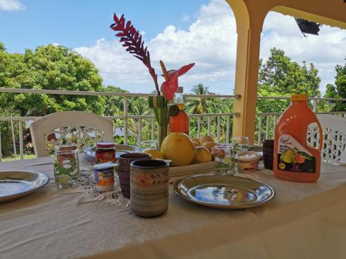 Balcony/terrace, Chambres d'hote dans la charmante commune de Ste Rose in Sainte Rose Balcony/terrace, Chambres d'hote dans la charmante commune de Ste Rose in Sainte Rose