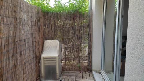 Balcony/terrace, • Superbe appartement 2 a 4 personnes de 33m² en rez-de-chaussee • in Avenue de Fronton Balcony/terrace, • Superbe appartement 2 a 4 personnes de 33m² en rez-de-chaussee • in Avenue de Fronton