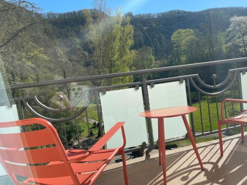 Balcony/terrace, Hotel Alte Muhle in Bad Bertrich Balcony/terrace, Hotel Alte Muhle in Bad Bertrich