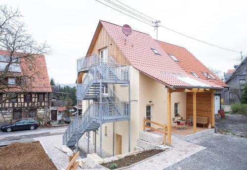المنظر الخارجي, Gästehaus Großhöchberg (Gastehaus Großhochberg) in Spiegelberg المنظر الخارجي, Gästehaus Großhöchberg (Gastehaus Großhochberg) in Spiegelberg