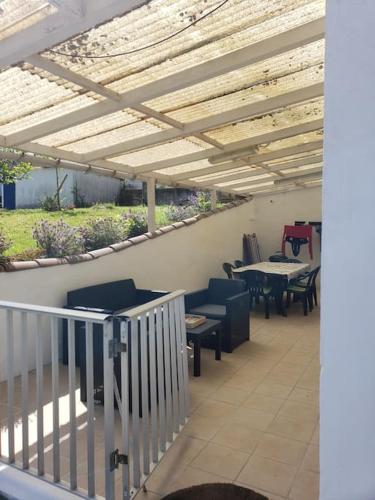 Balcony/terrace, Appartement T3 3 etoiles a 4 km de la plage in Saint-Martin-de-Seignanx Balcony/terrace, Appartement T3 3 etoiles a 4 km de la plage in Saint-Martin-de-Seignanx