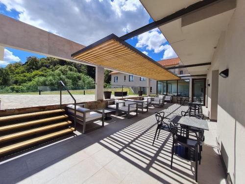 Erkély/terasz, Hotel Estilo MB - Merlo in Villa de Merlo Erkély/terasz, Hotel Estilo MB - Merlo in Villa de Merlo