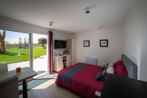 Best view, pool and spa on the Champagne vineyard in Saint-Thierry Best view, pool and spa on the Champagne vineyard in Saint-Thierry