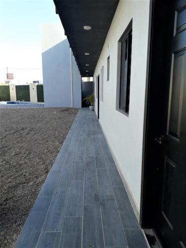 Entrance, Santa Fe Apartamentos in Puerto Penasco Entrance, Santa Fe Apartamentos in Puerto Penasco