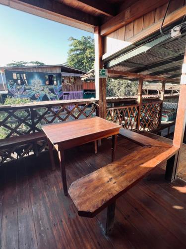 Balcony/terrace, Hotel Puerto Viejo - Estd 1939 in Puerto Viejo de Talamanca Balcony/terrace, Hotel Puerto Viejo - Estd 1939 in Puerto Viejo de Talamanca