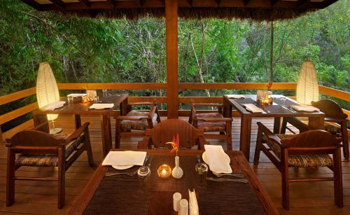 Ресторан, Amanvana Spa Resort - Coorg in Кушалнагар Ресторан, Amanvana Spa Resort - Coorg in Кушалнагар