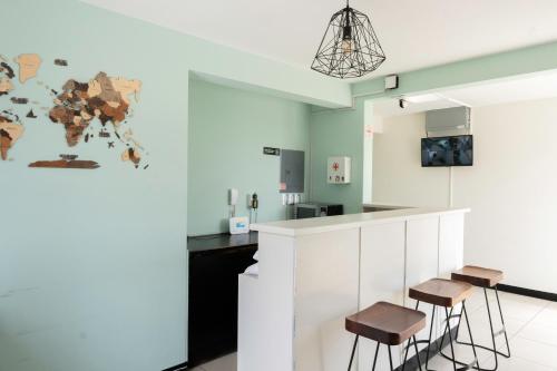 Lobby, Macondo Hostel Terminal Oaxaca in Oaxaca Lobby, Macondo Hostel Terminal Oaxaca in Oaxaca