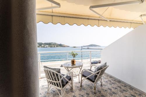 Balcony/terrace, Casa Blue Marine, Philian Collection in Skiathos Island Balcony/terrace, Casa Blue Marine, Philian Collection in Skiathos Island