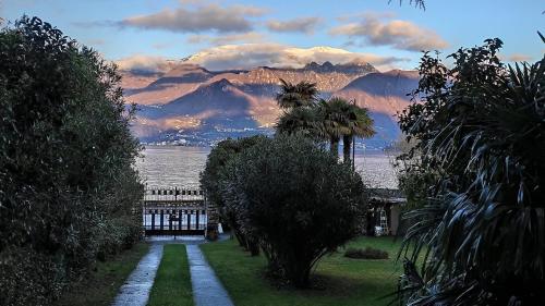 Garden, Villa Riva Lago in Tavernola Bergamasca Garden, Villa Riva Lago in Tavernola Bergamasca