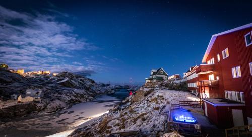 Utsikt, HOTEL SØMA Sisimiut in Sisimiut Utsikt, HOTEL SØMA Sisimiut in Sisimiut
